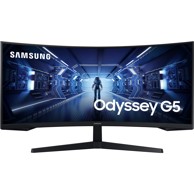 SAMSUNG Monitor ODYSSEY C34G55TWWP zakrivljeni 86CM/34" (3440X1440) WQHD crni